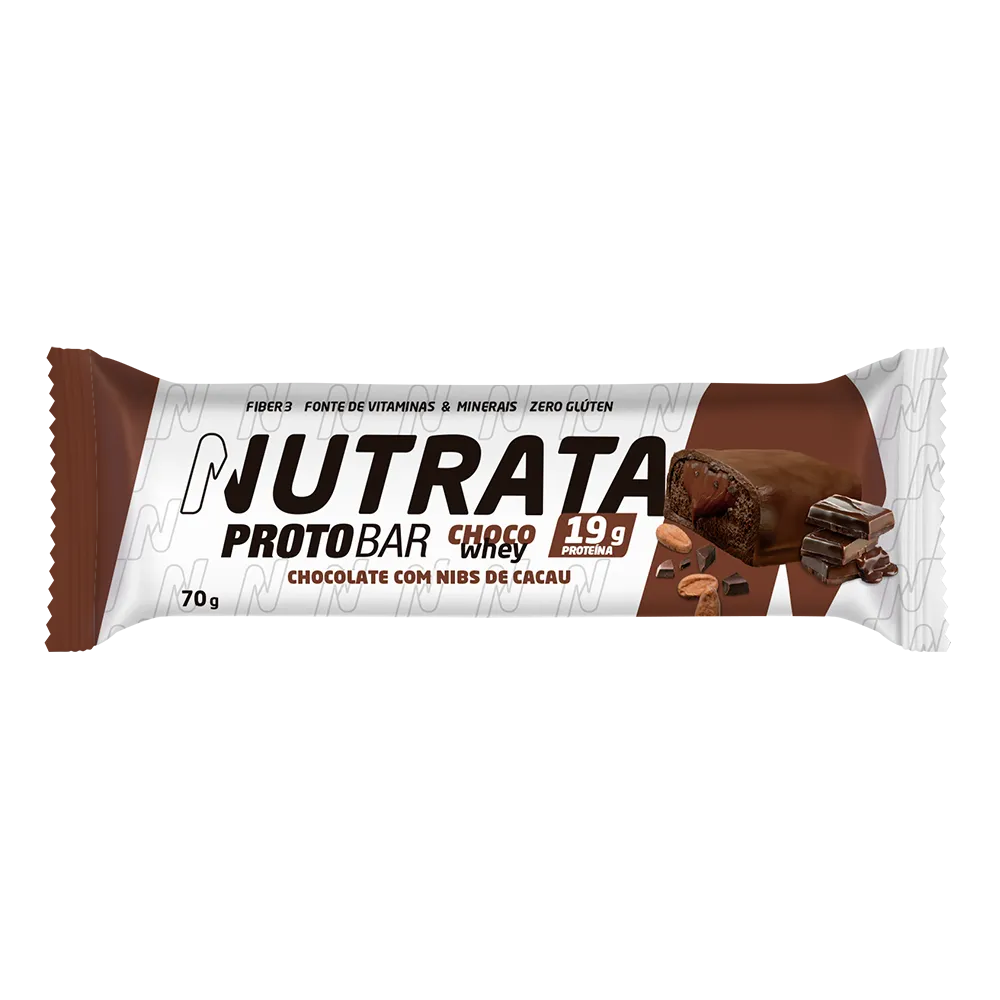 Barra de Proteína - ProtoBar Whey Display 9un - Nutrata