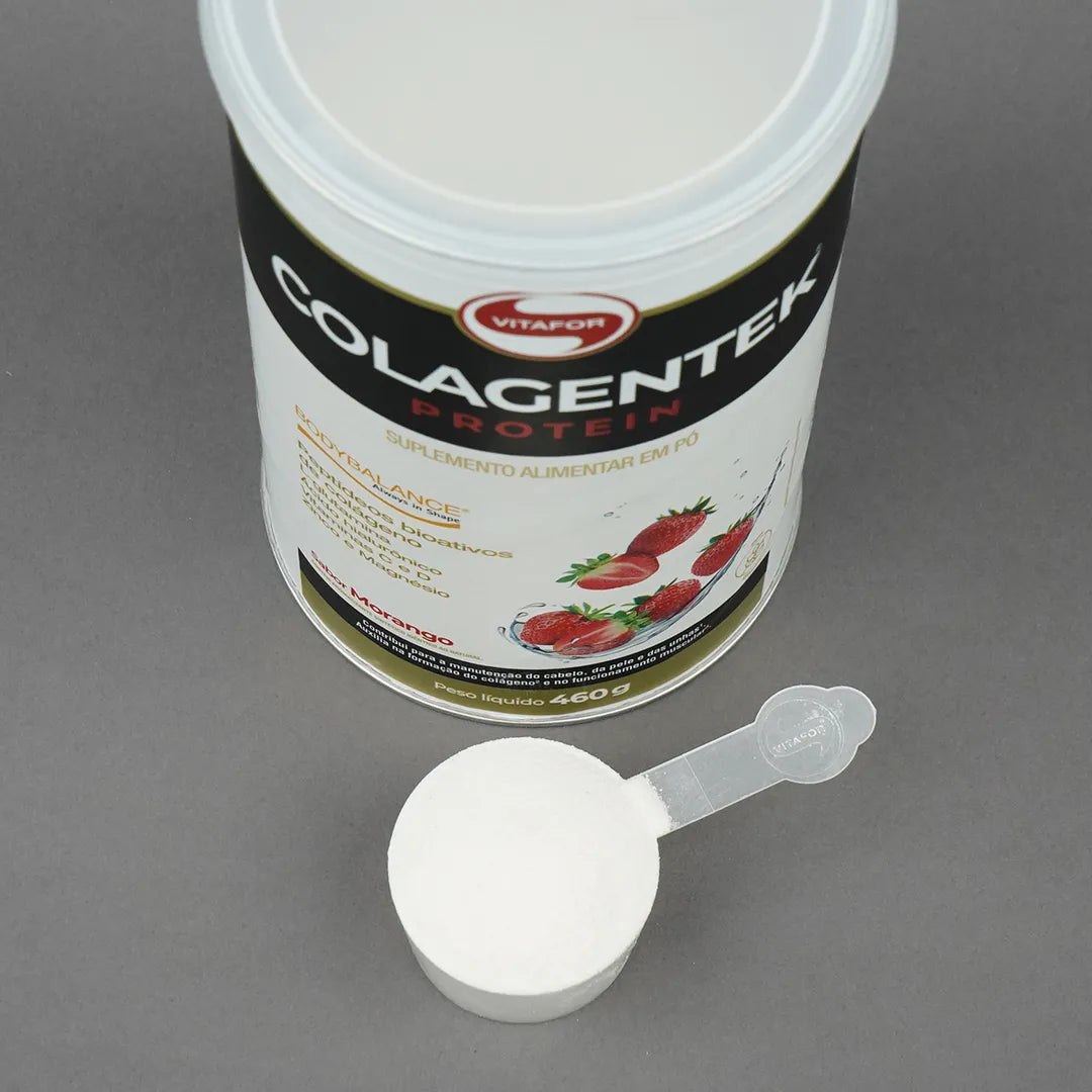 Colágeno com Proteína - Colagentek Protein - Bodybalance - 460g - Vitafor - HOTBODY