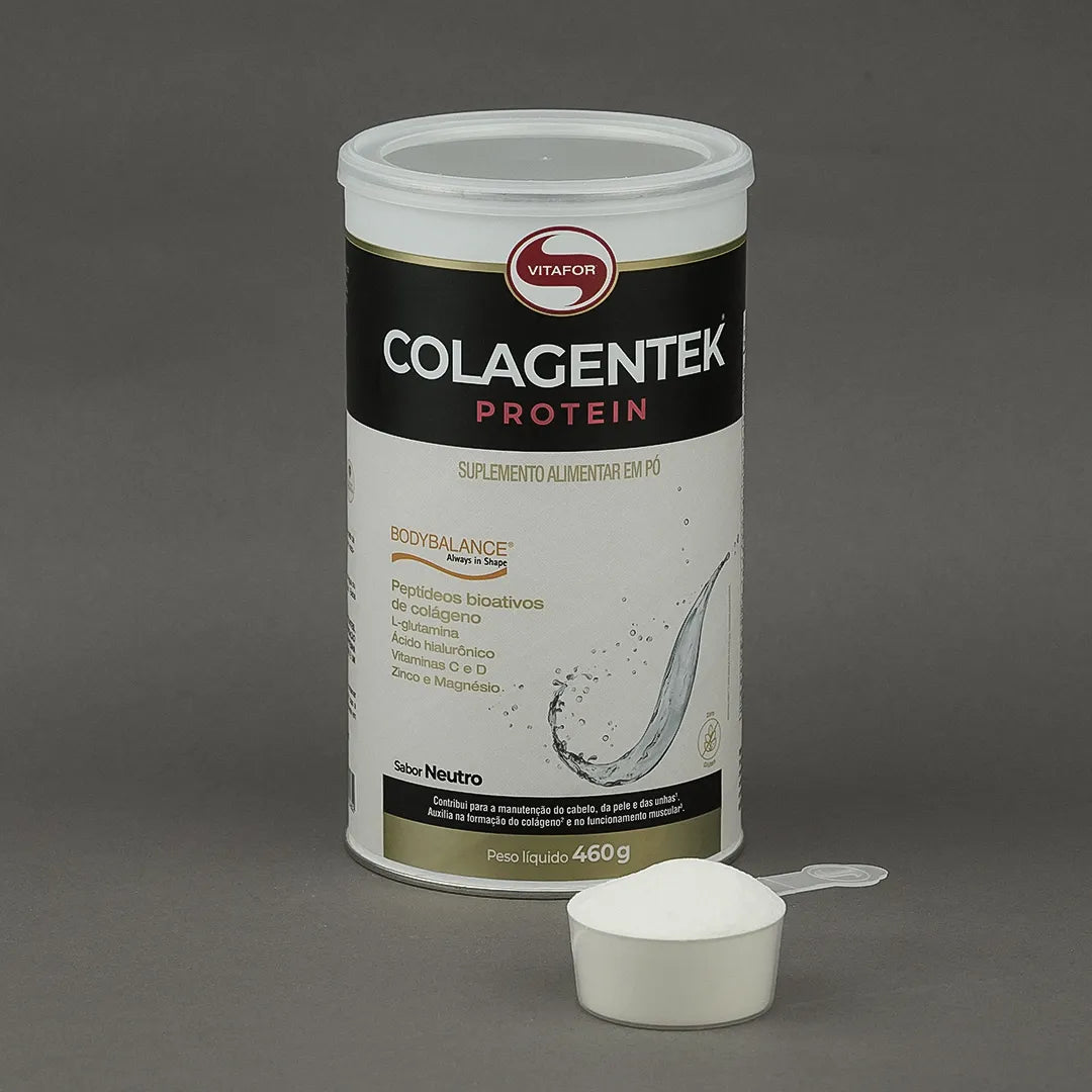 Colágeno com Proteína - Colagentek Protein - Bodybalance - 460g - Vitafor - HOTBODY