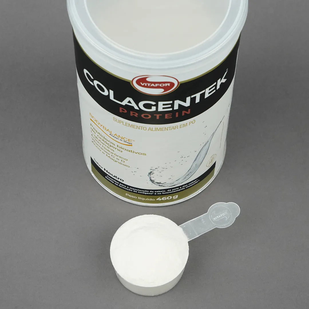 Colágeno com Proteína - Colagentek Protein - Bodybalance - 460g - Vitafor - HOTBODY