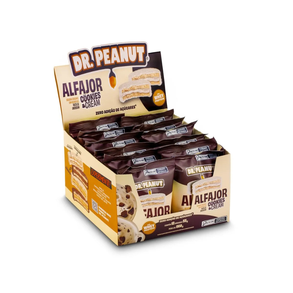 Dr.Peanut - Alfajor - Display 12un