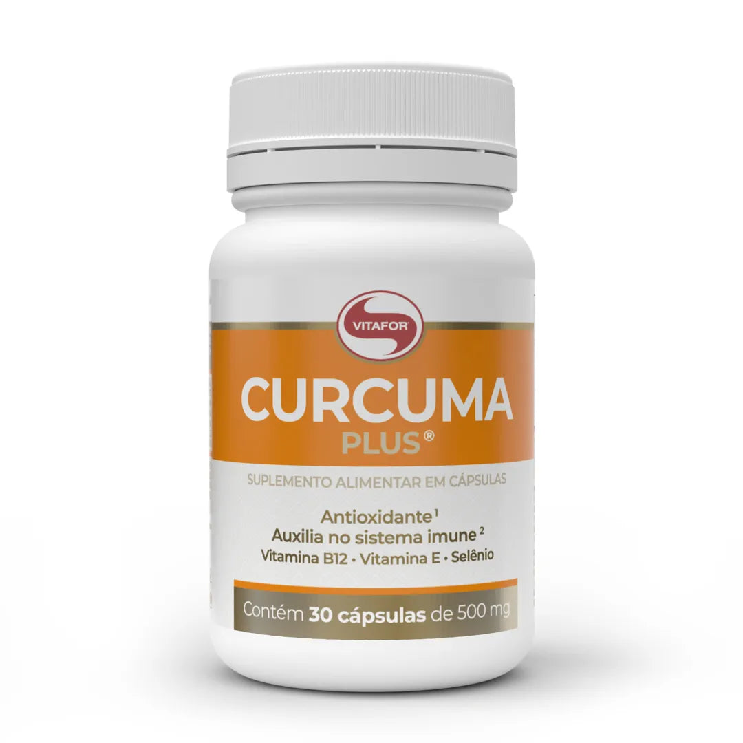 Antioxidante - Curcuma Plus - 30 cap - Vitafor - HOTBODY