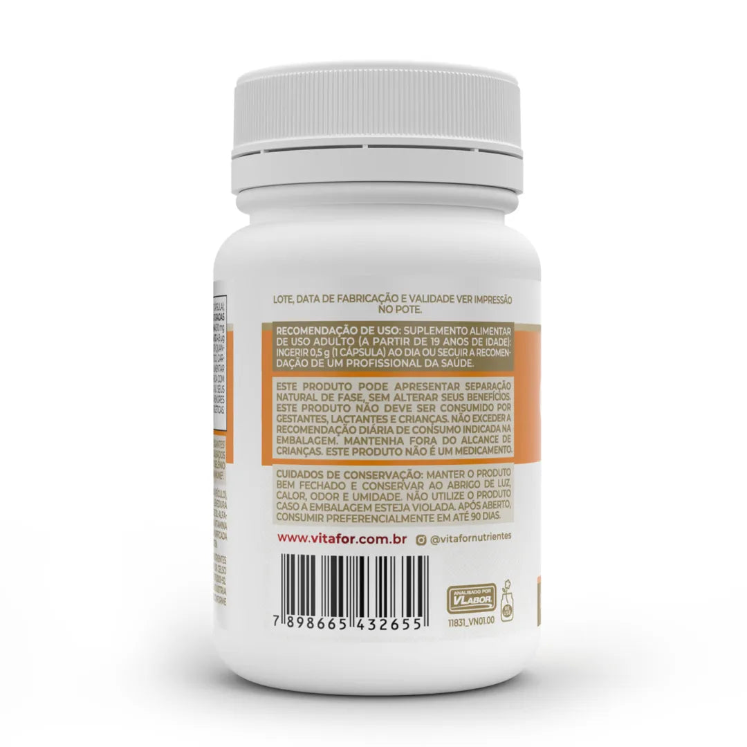Antioxidante - Curcuma Plus - 30 cap - Vitafor - HOTBODY