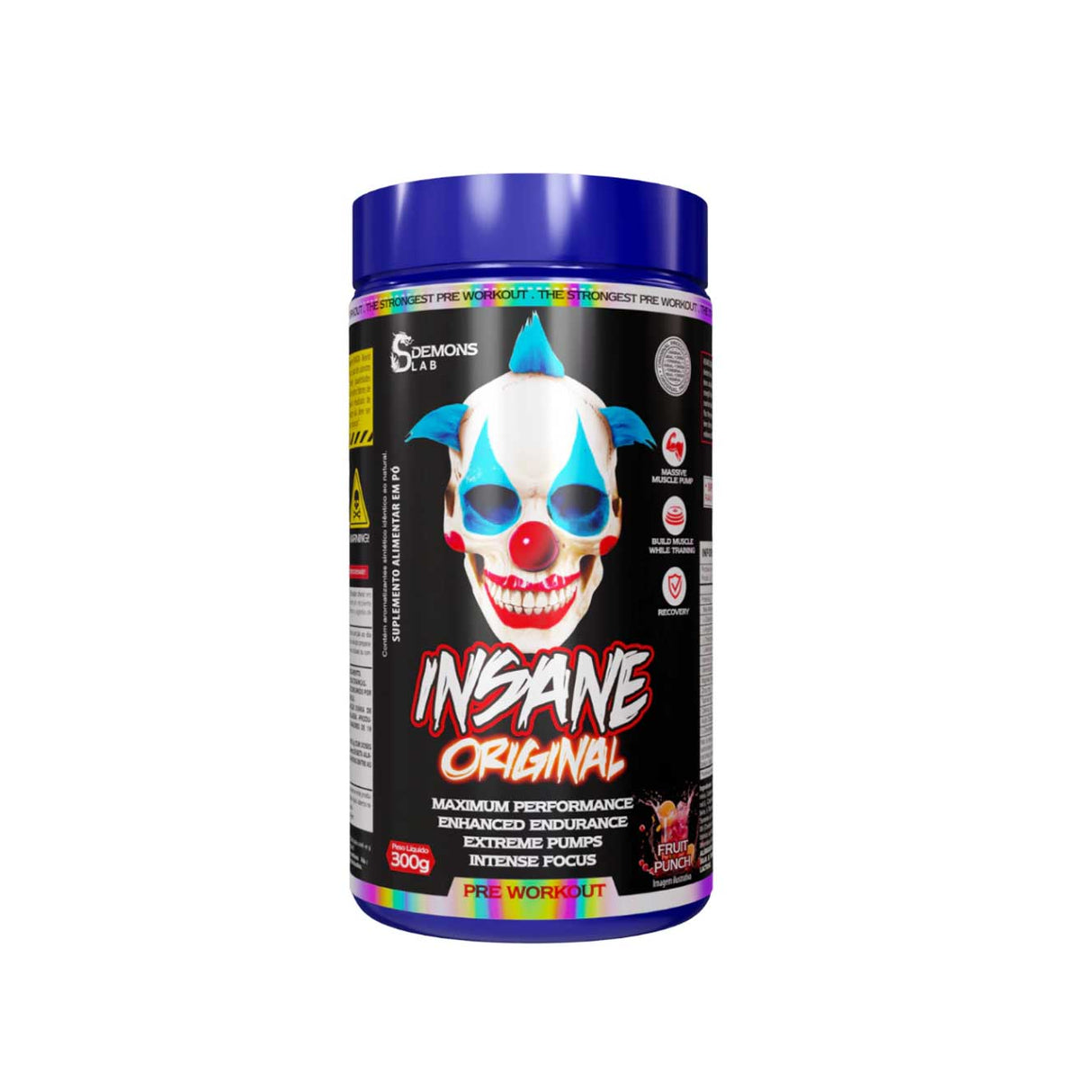 Pré Treino - Insane Original - Demons Lab - HOTBODY