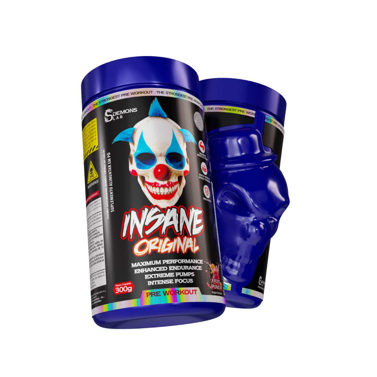 Pré Treino - Insane Original - Demons Lab - HOTBODY