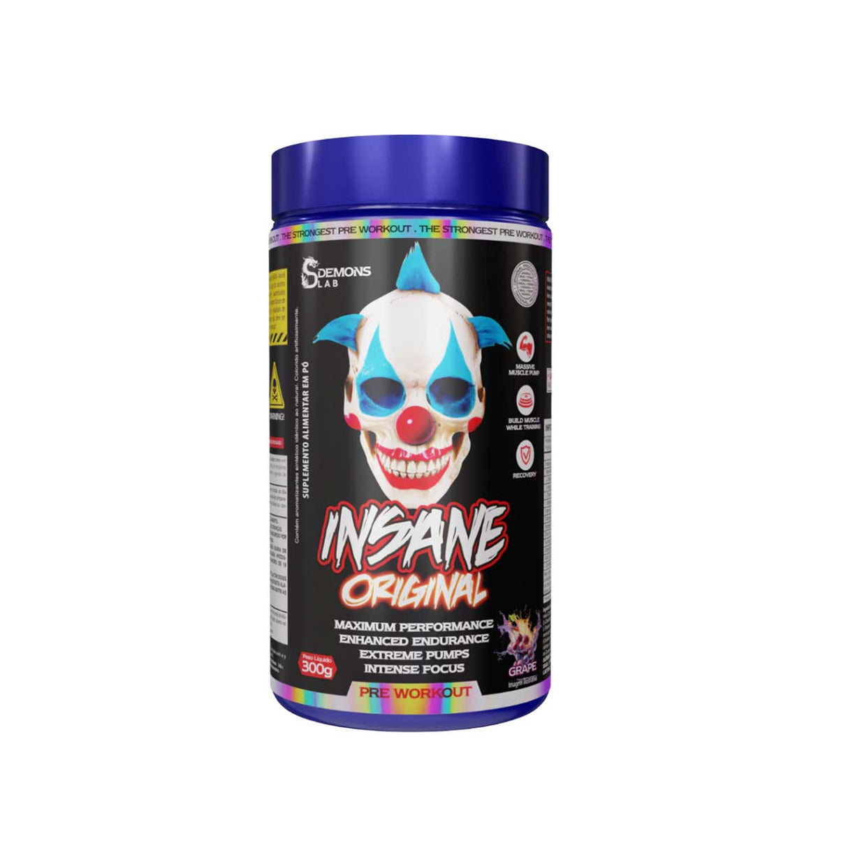 Pré Treino - Insane Original - Demons Lab - HOTBODY