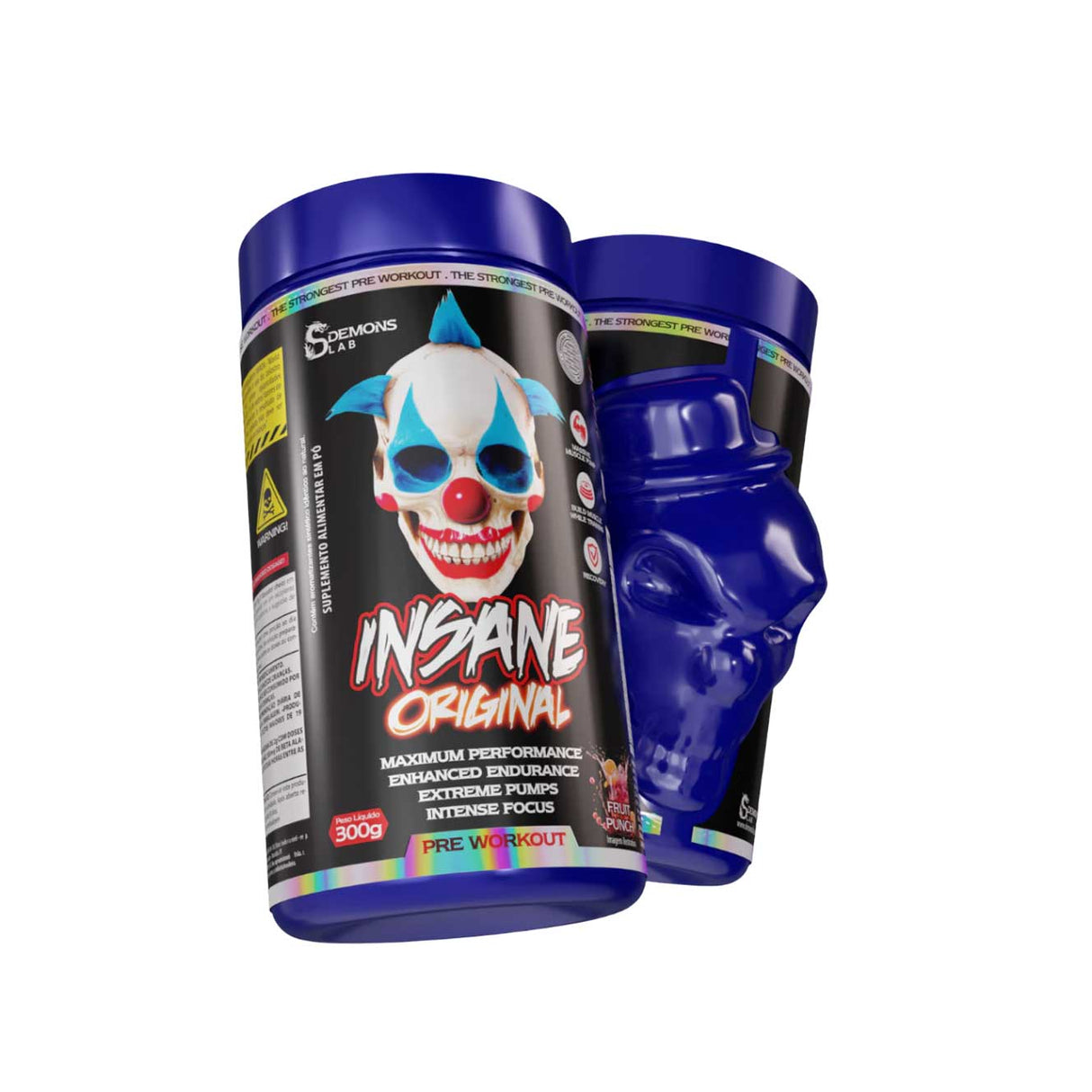 Pré Treino - Insane Original - Demons Lab - HOTBODY