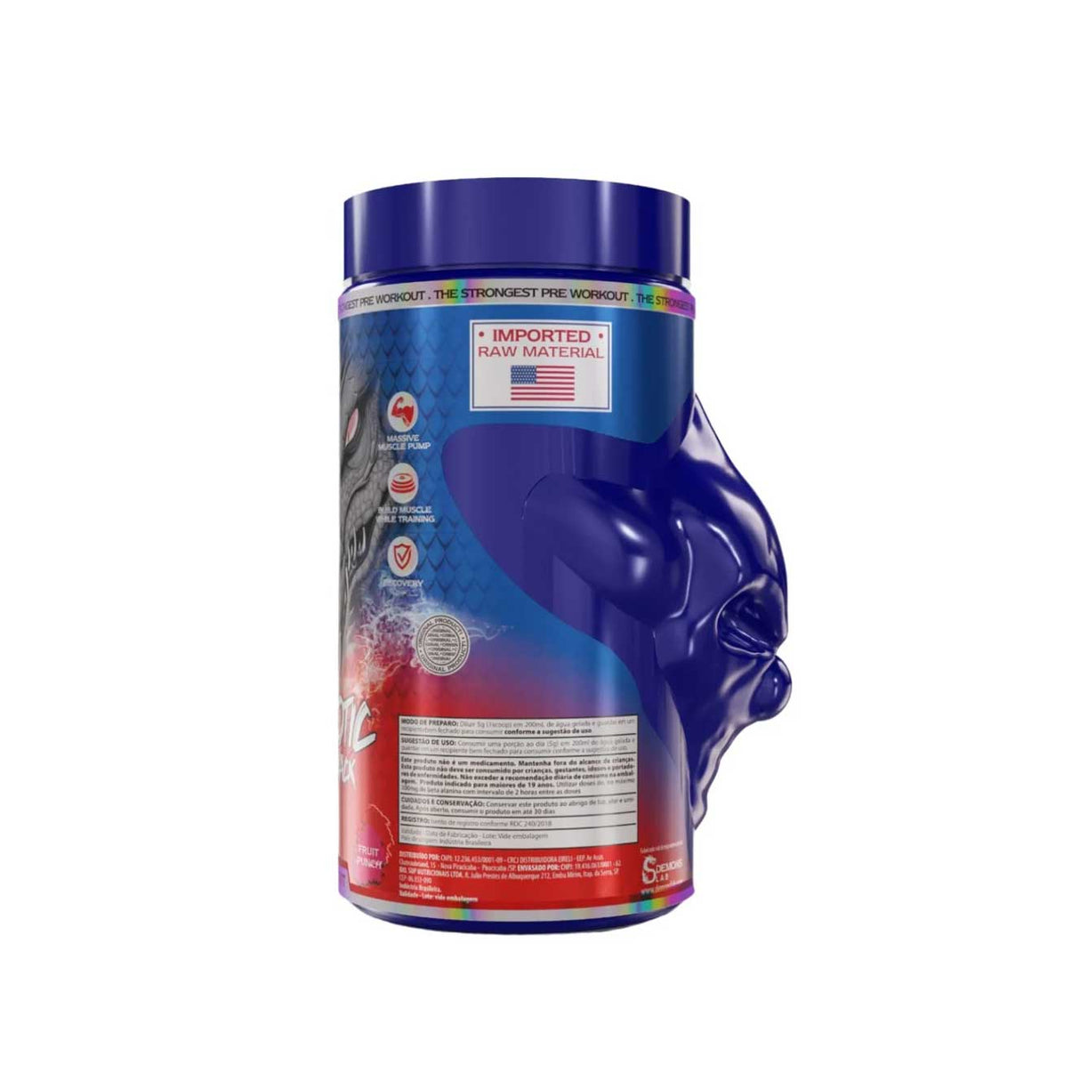 Pré Treino - Psichotic Demon Black - Demons Lab - HOTBODY