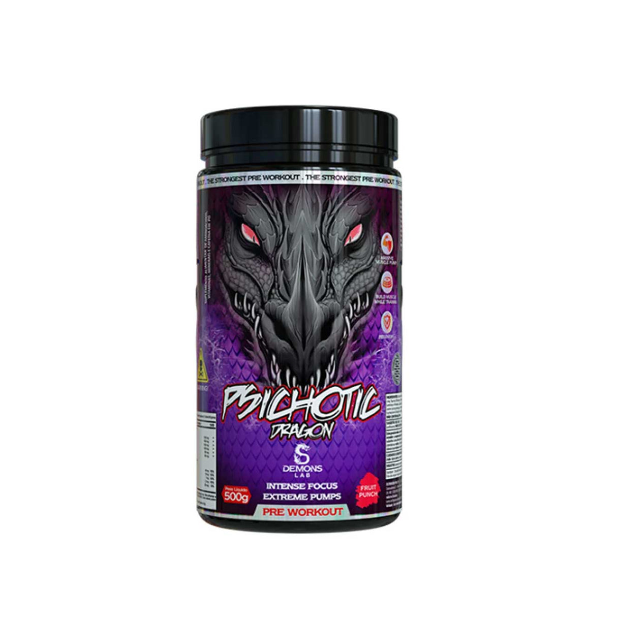 Pré Treino - Psichotic Dragon - Demons Lab - HOTBODY