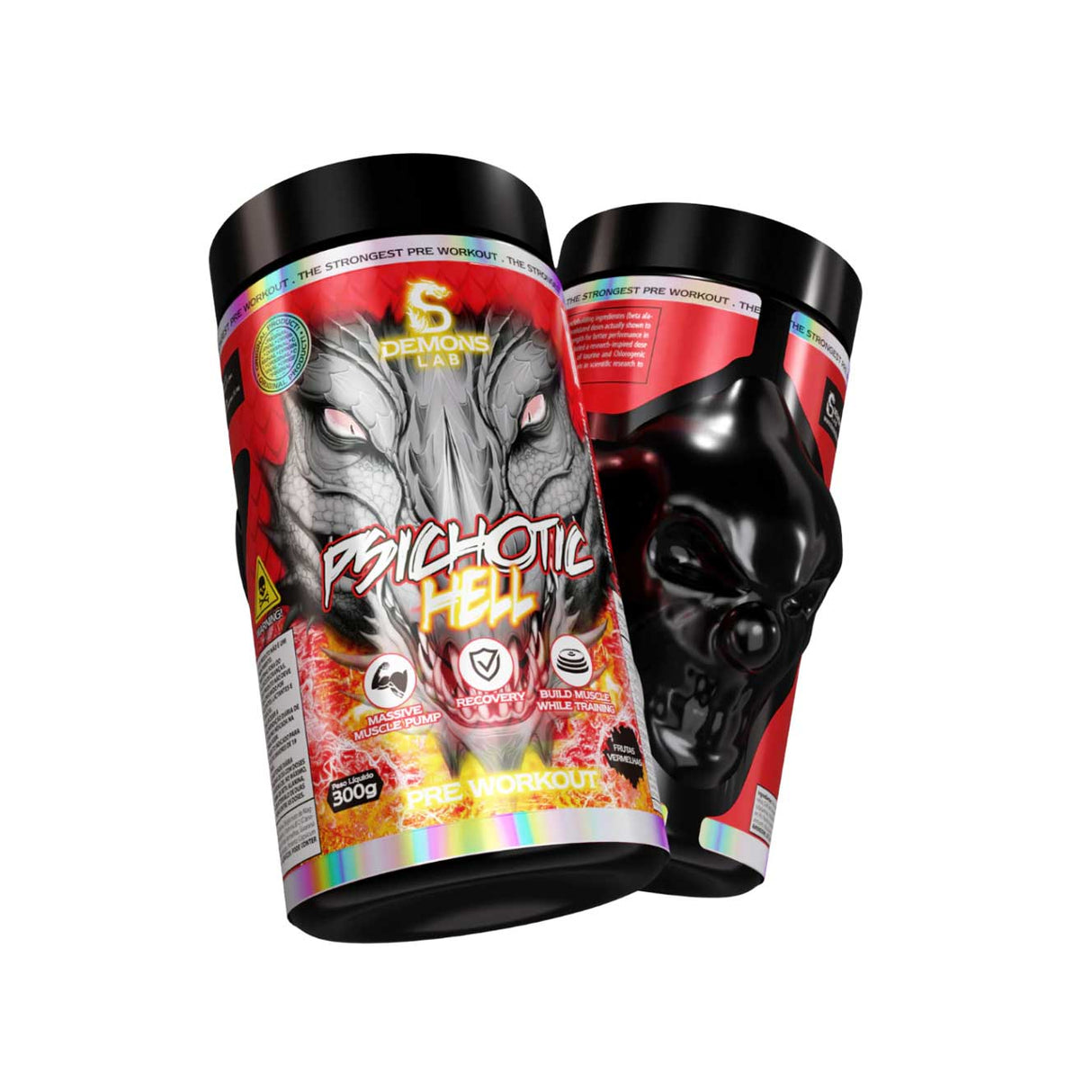 Pré Treino - Psichotic Hell - Demons Lab - HOTBODY