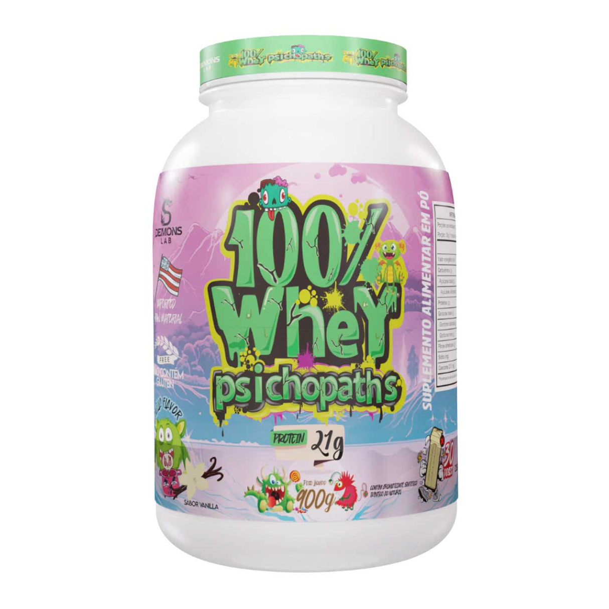 Whey Protein - 100% Whey Psichopaths - DEMONS LAB