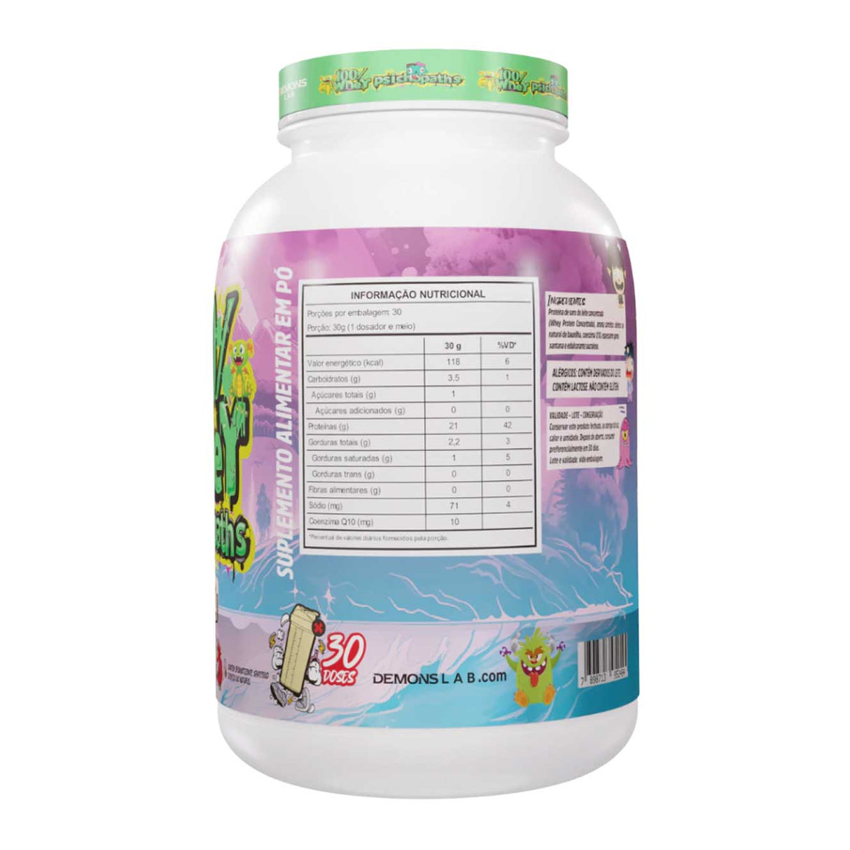 Whey Protein - 100% Whey Psichopaths - DEMONS LAB