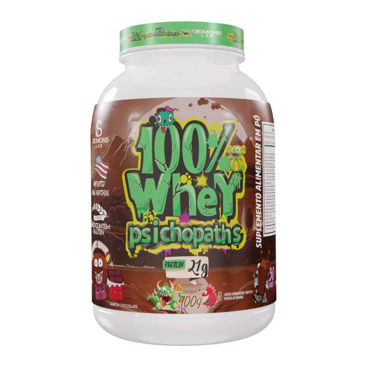 Whey Protein - 100% Whey Psichopaths - DEMONS LAB