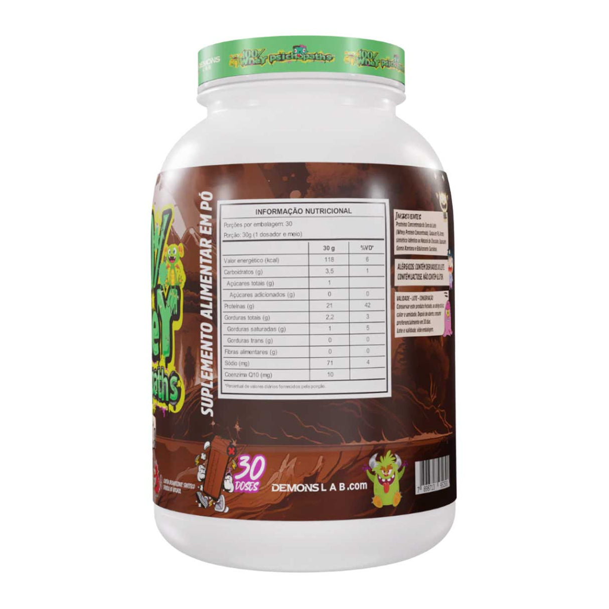 Whey Protein - 100% Whey Psichopaths - DEMONS LAB