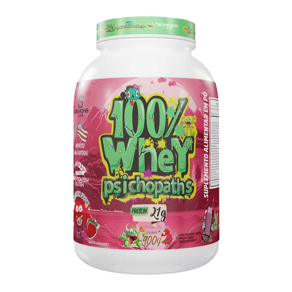 Whey Protein - 100% Whey Psichopaths - DEMONS LAB