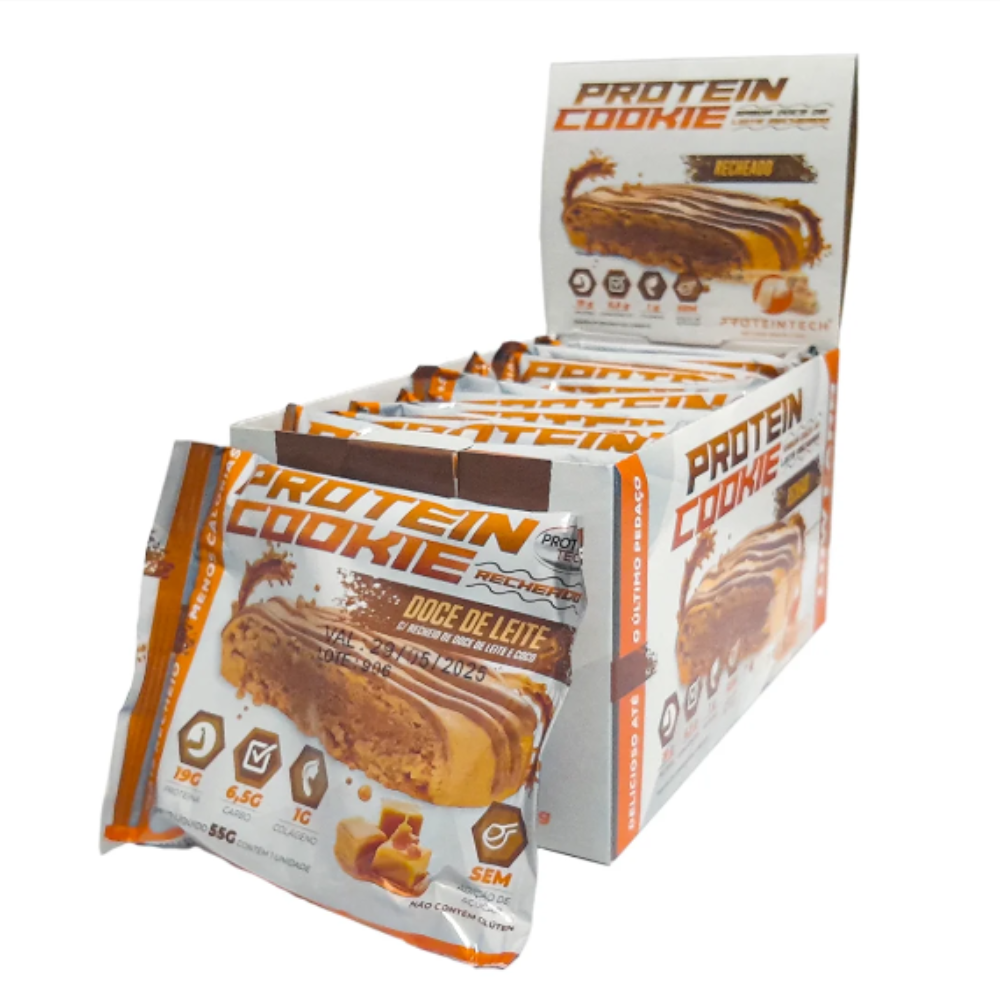 Cookie Proteico - Display 12un - ProteinTech
