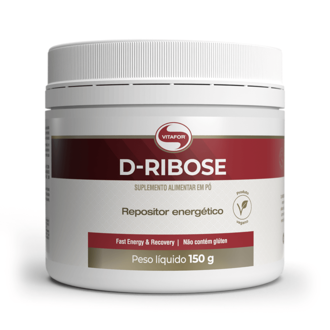Repositor Energético - D Ribose - 150g - Vitafor - HOTBODY