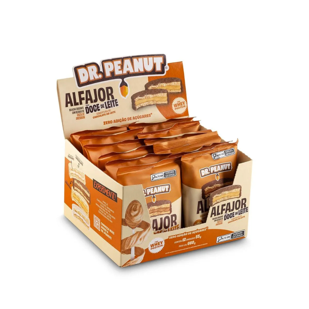 Dr.Peanut - Alfajor - Display 12un