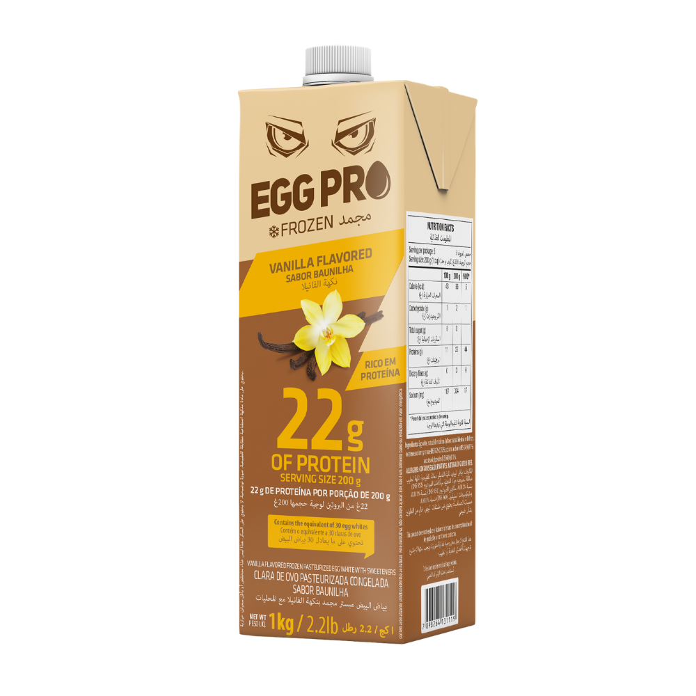 Clara de Ovo Líquida - Egg Pro 1kg - Proteína Pura
