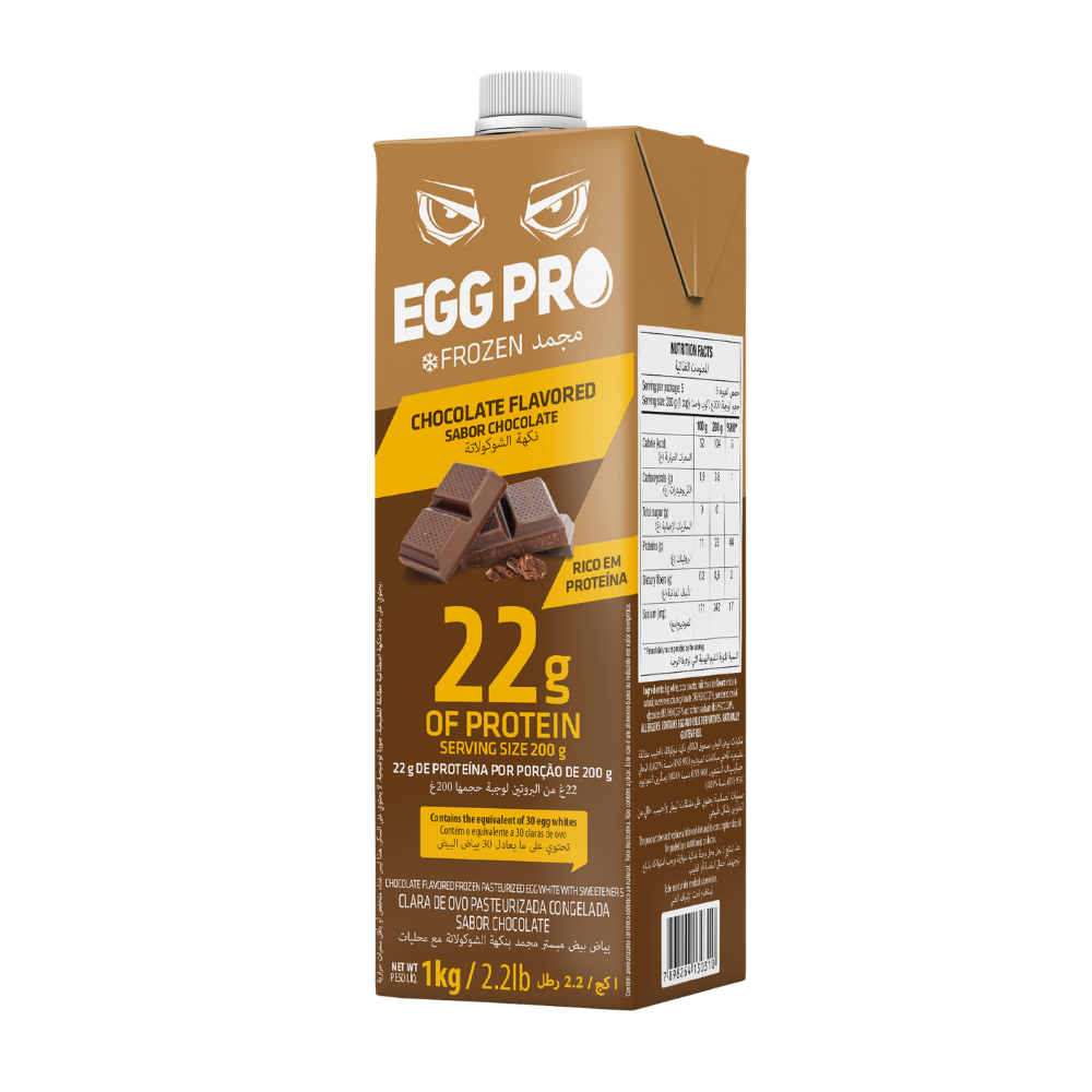 Clara de Ovo Líquida - Egg Pro 1kg - Proteína Pura