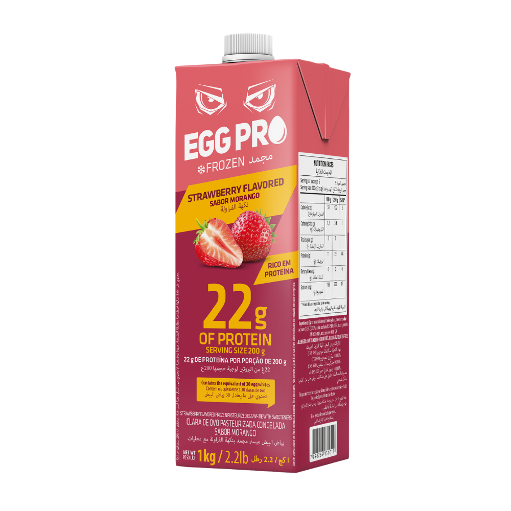 Clara de Ovo Líquida - Egg Pro 1kg - Proteína Pura