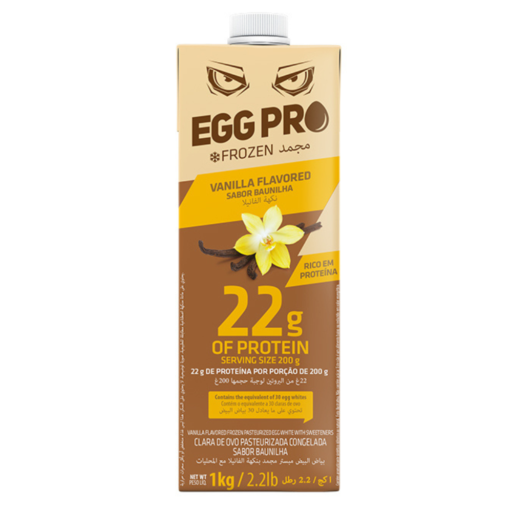 Clara de Ovo Líquida - Egg Pro 1kg - Proteína Pura