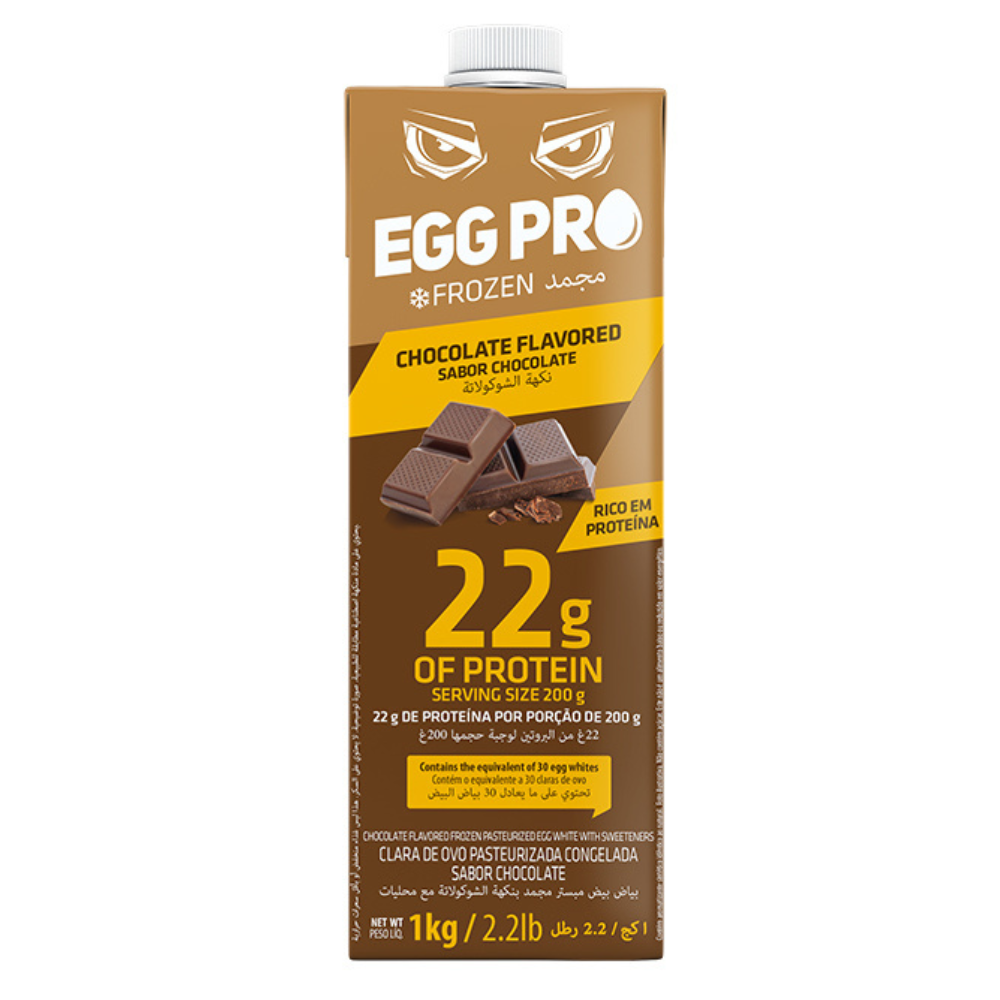 Clara de Ovo Líquida - Egg Pro 1kg - Proteína Pura