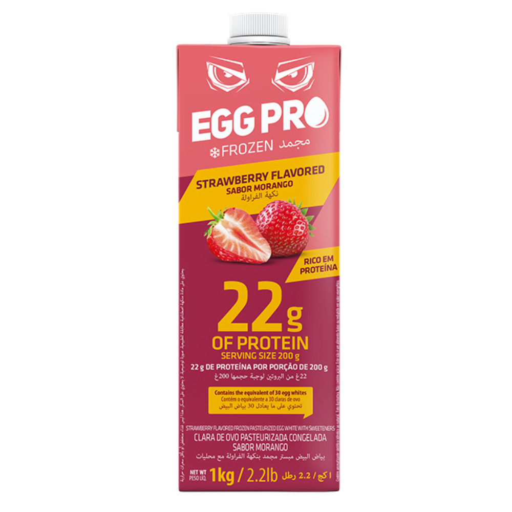 Clara de Ovo Líquida - Egg Pro 1kg - Proteína Pura