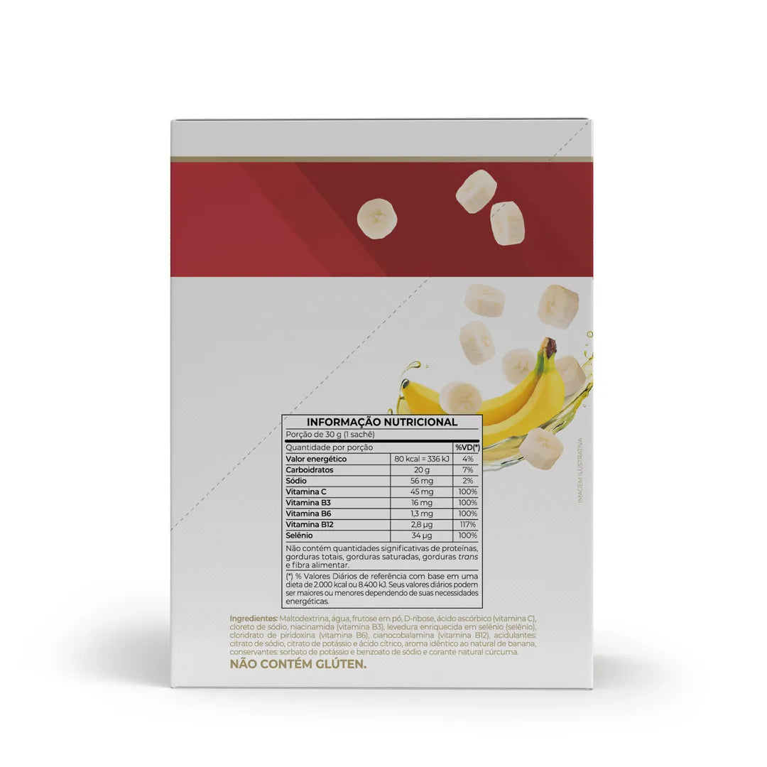 Pré Treino - Endurance Energy gel - 12 sachês 30g - Vitafor - HOTBODY