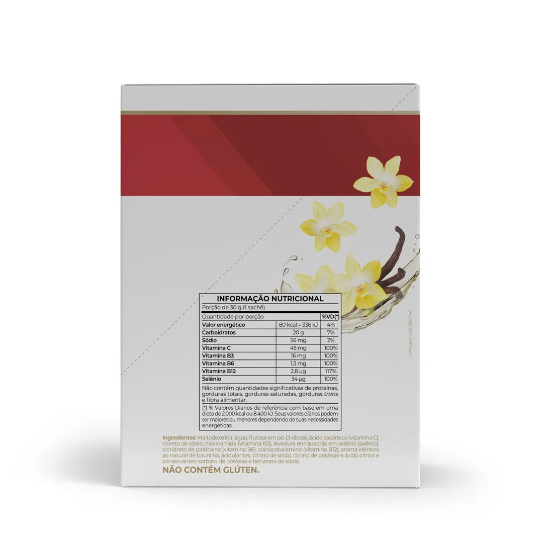 Pré Treino - Endurance Energy gel - 12 sachês 30g - Vitafor - HOTBODY