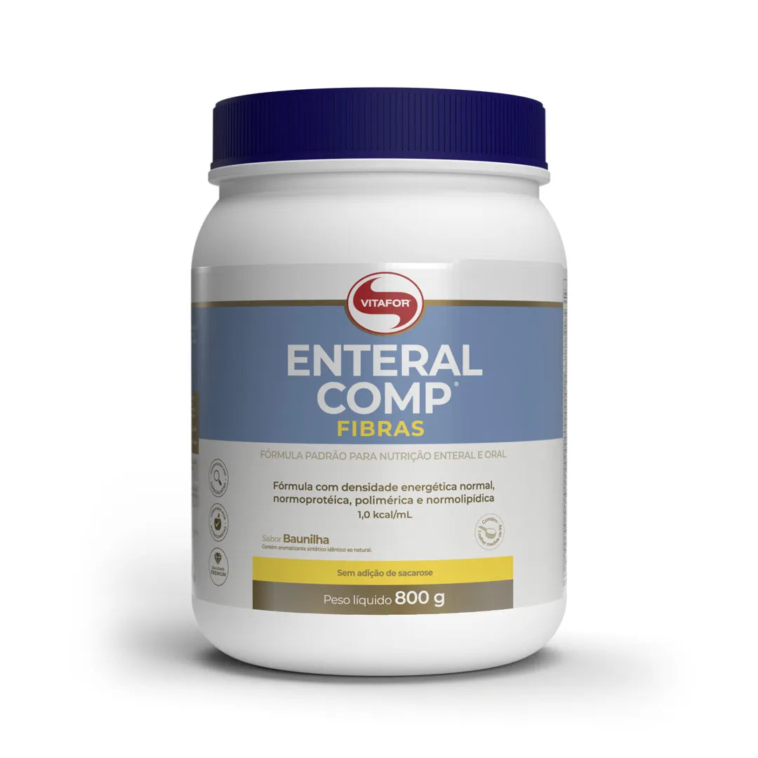 Polivitamínico - Enteral Comp Fibras - 800g - Vitafor - HOTBODY