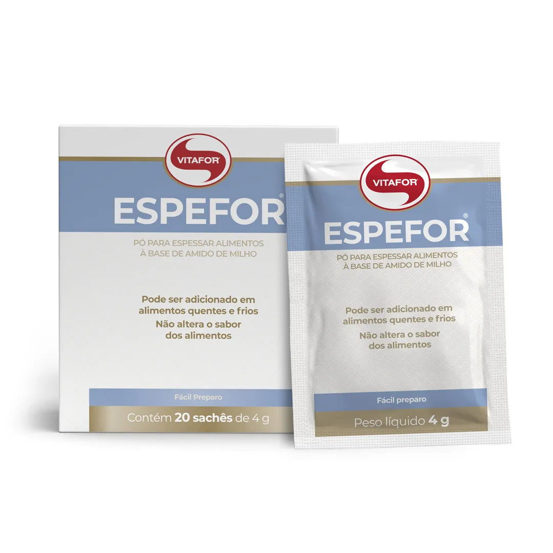 Espessante em Pó - Espefor - 20 sachês 4g - Vitafor - HOTBODY