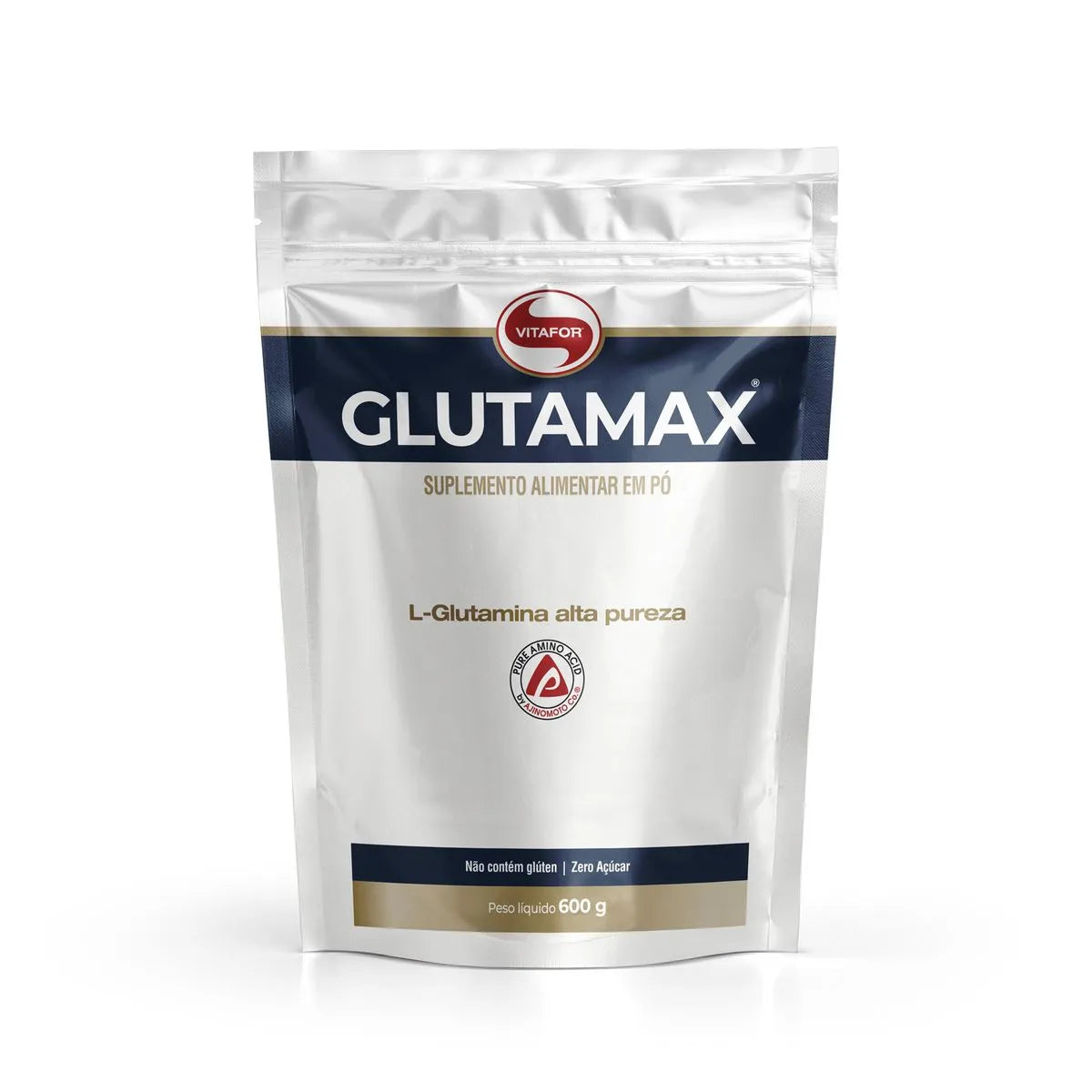 Glutamina - Glutamax - 600g pouch - Vitafor - HOTBODY
