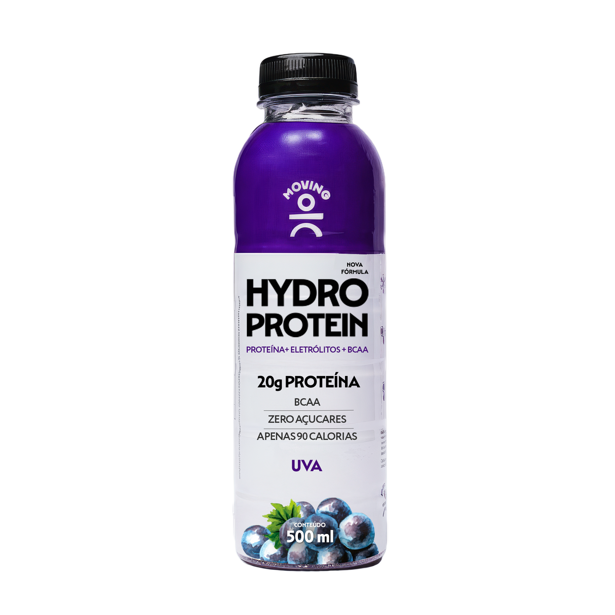 Kit 6 Bebidas Proteicas - Moving Hydro Protein 500ml - MOVING - HOTBODY