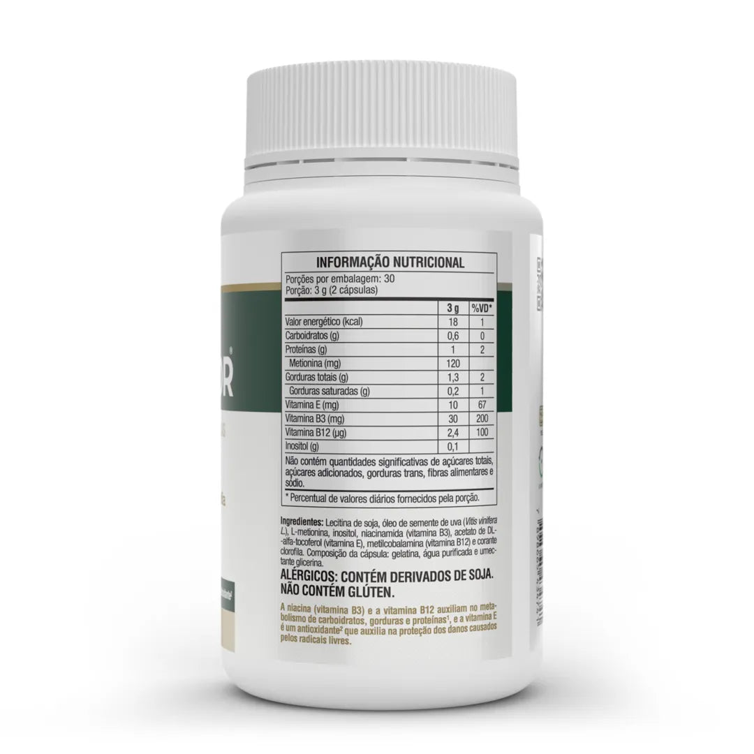 Lecitina - Hepatofor - 60 Cápsulas - Vitafor - HOTBODY