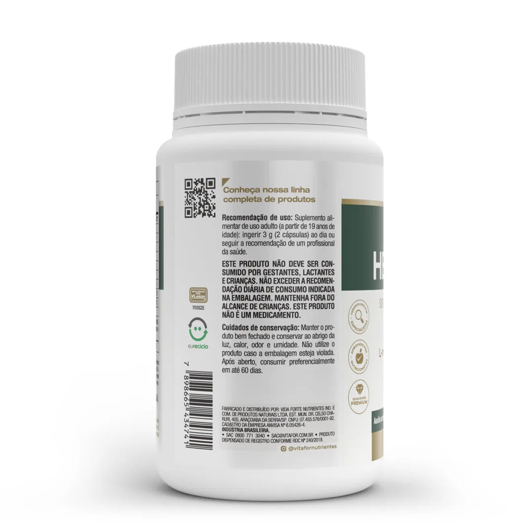 Lecitina - Hepatofor - 60 Cápsulas - Vitafor - HOTBODY