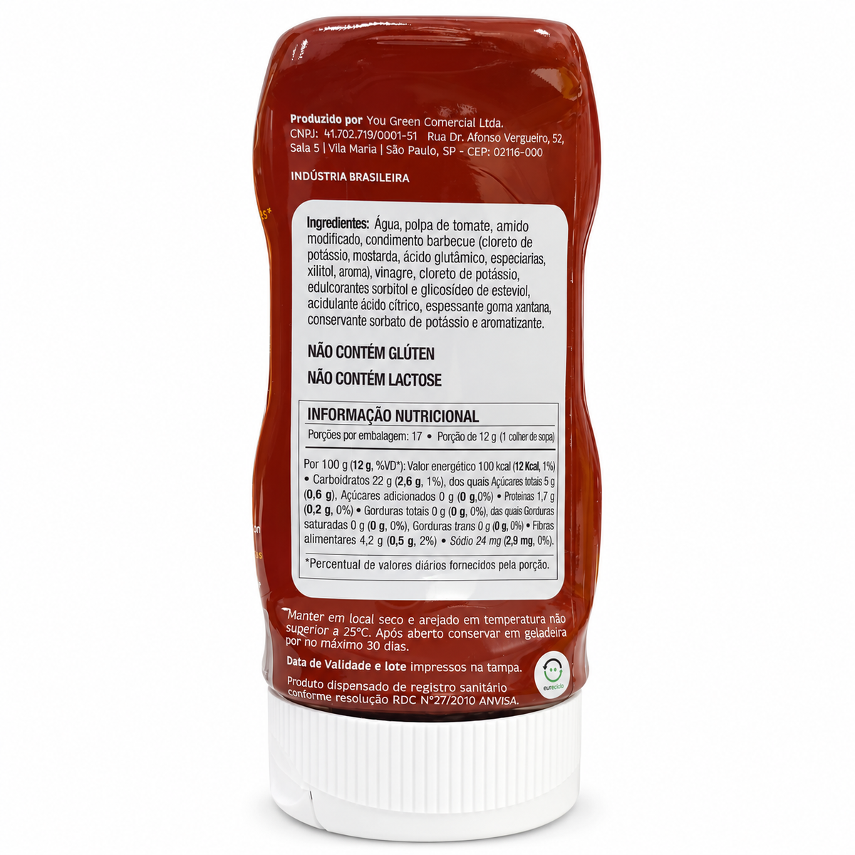 Kit- Ketchup + Mostarda + Barbecue 200g - Yes Foods