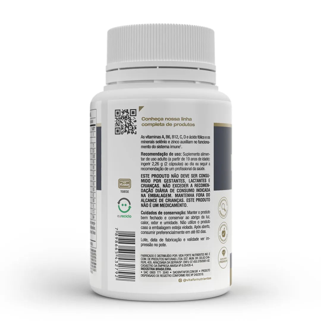 Imunomult Multivitamínico - Vitafor - HOTBODY