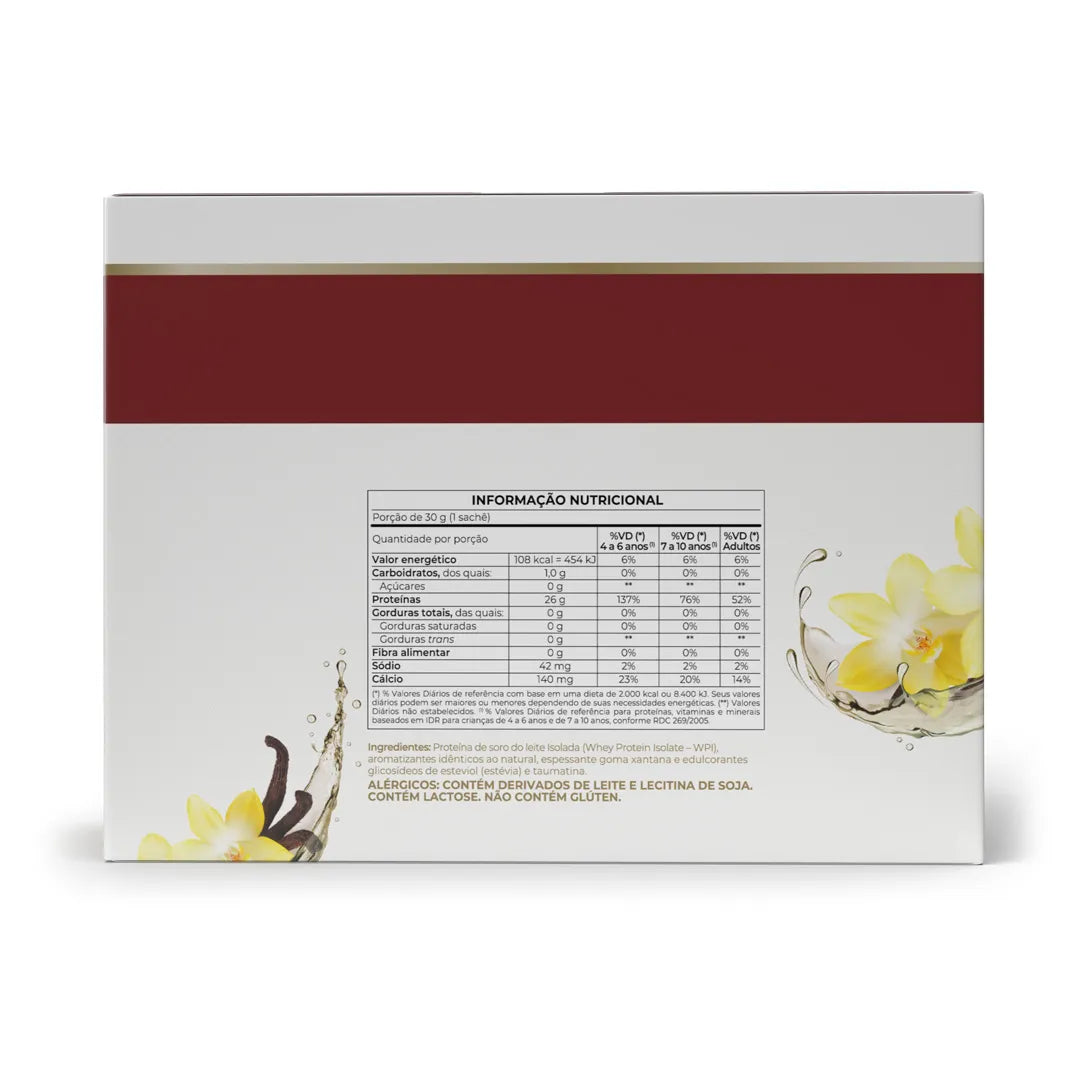 Proteína - Whey Protein - Isofort - 15 sachês 30g - HOTBODY