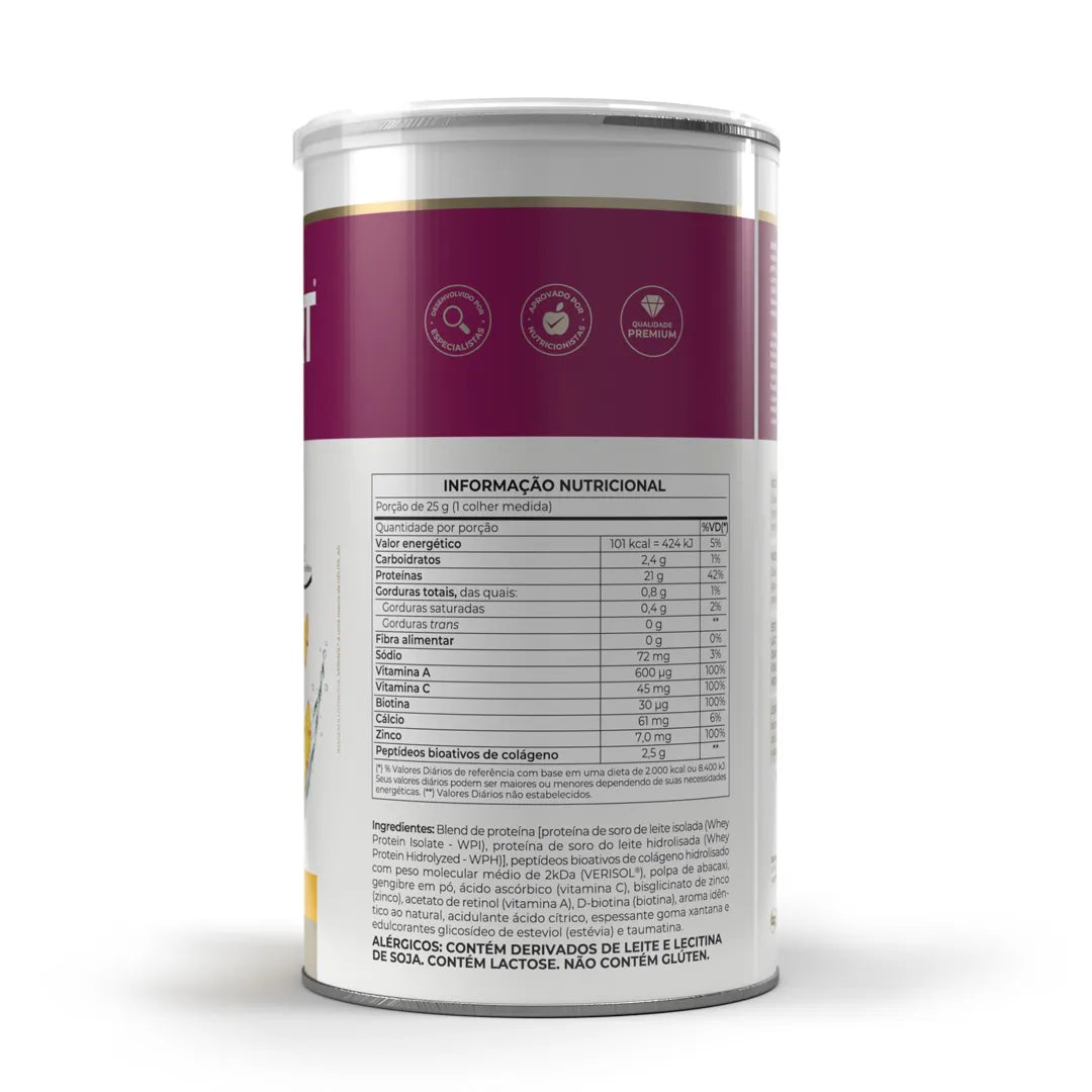 Whey Protein - Proteína - Isofort Beauty - 450g - Vitafor - HOTBODY