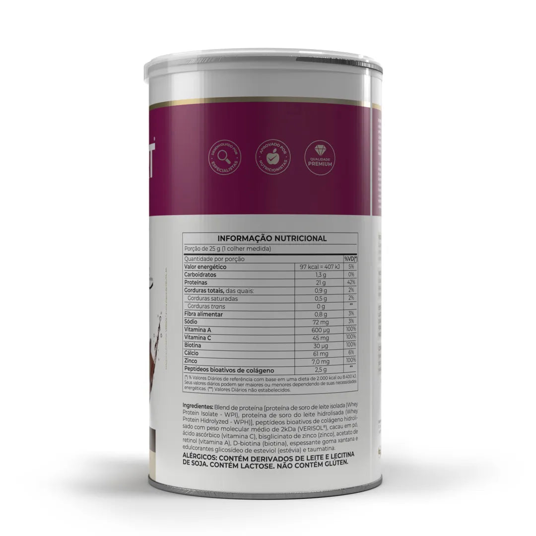 Whey Protein - Proteína - Isofort Beauty - 450g - Vitafor - HOTBODY