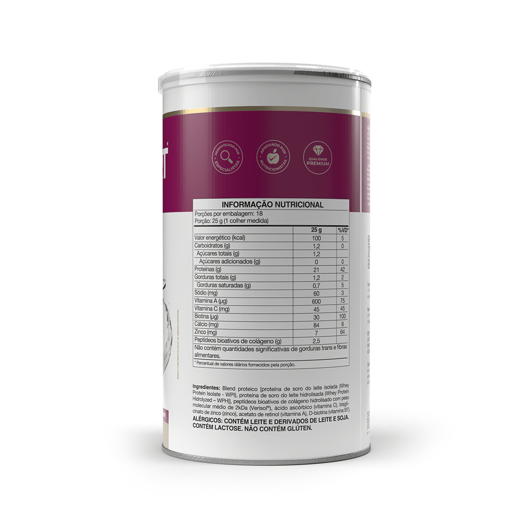 Whey Protein - Proteína - Isofort Beauty - 450g - Vitafor - HOTBODY