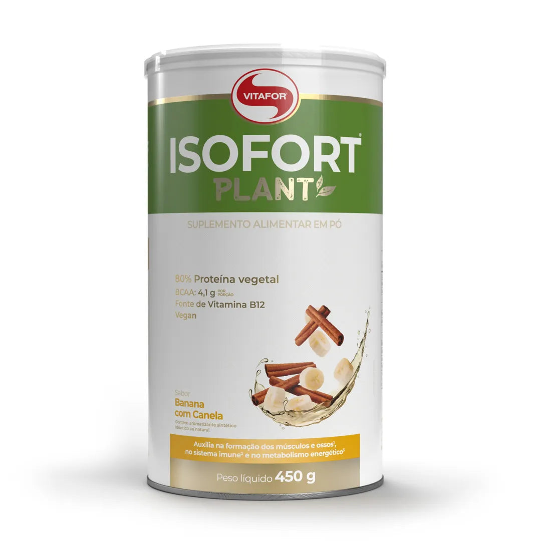 Proteína Vegetal - Isofort plant - 450g - Vitafor - HOTBODY