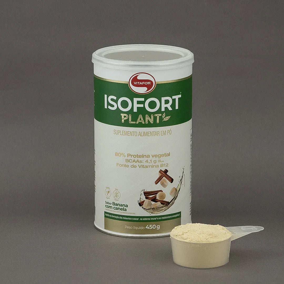 Proteína Vegetal - Isofort plant - 450g - Vitafor - HOTBODY