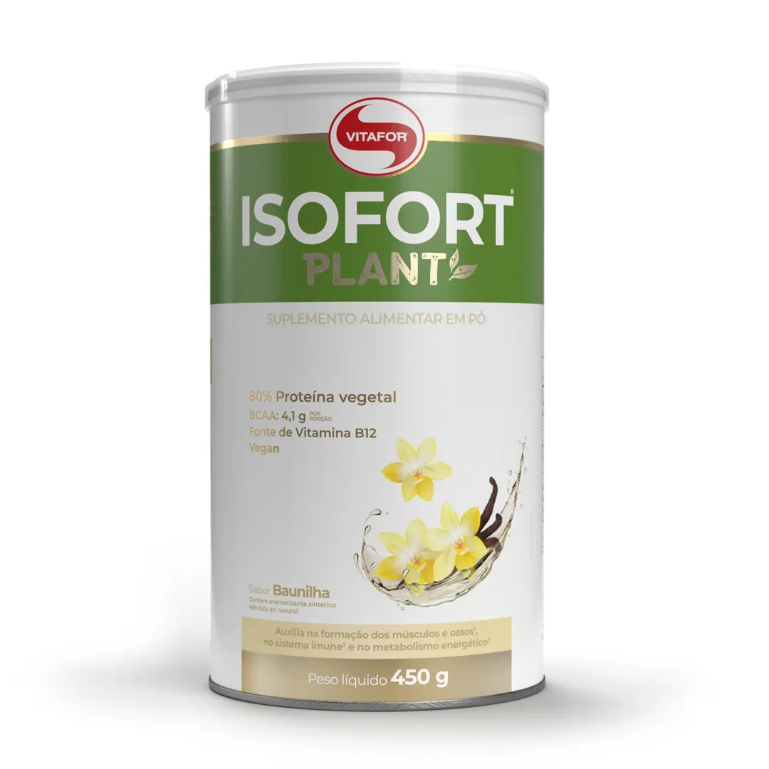 Proteína Vegetal - Isofort plant - 450g - Vitafor - HOTBODY