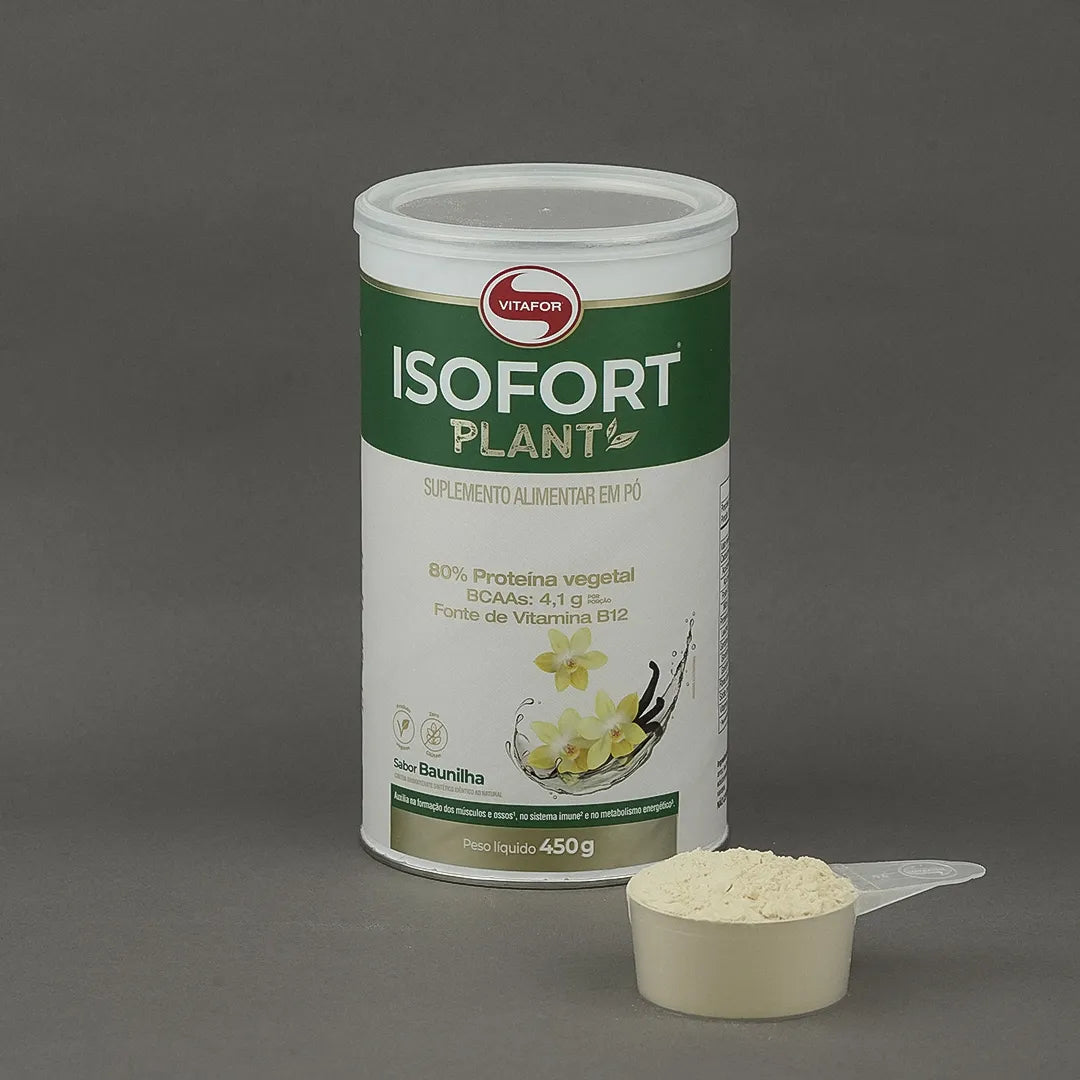 Proteína Vegetal - Isofort plant - 450g - Vitafor - HOTBODY