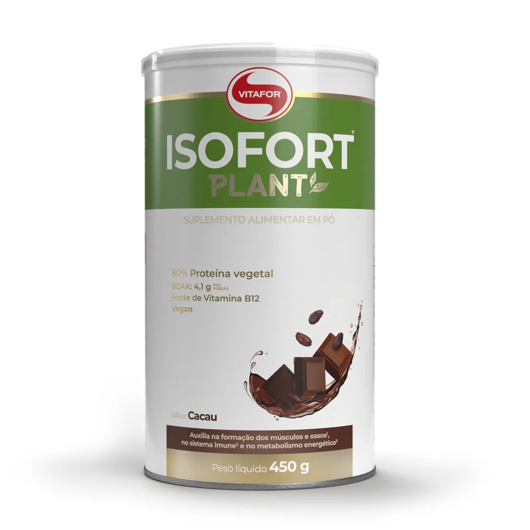 Proteína Vegetal - Isofort plant - 450g - Vitafor - HOTBODY