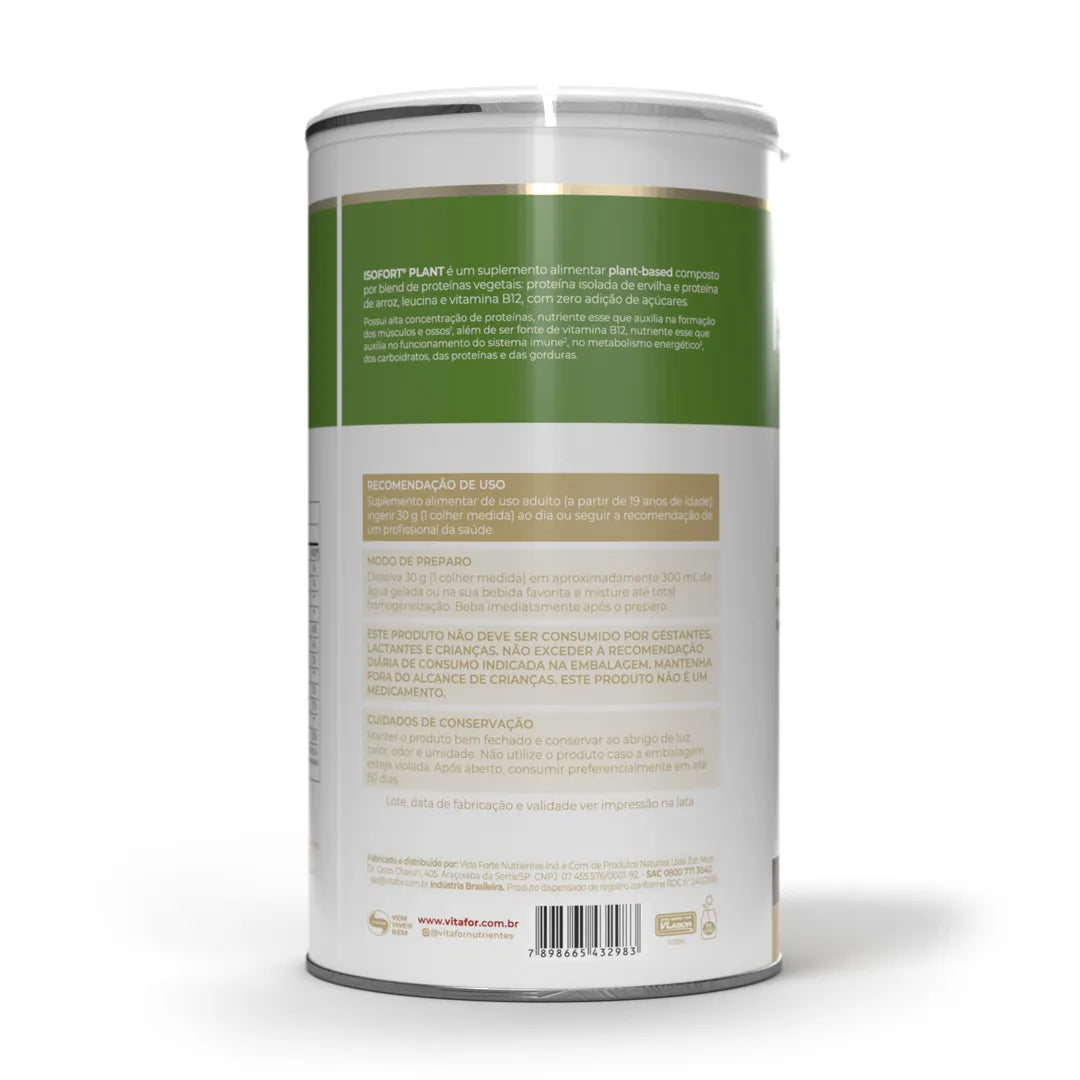 Proteína Vegetal - Isofort plant - 450g - Vitafor - HOTBODY