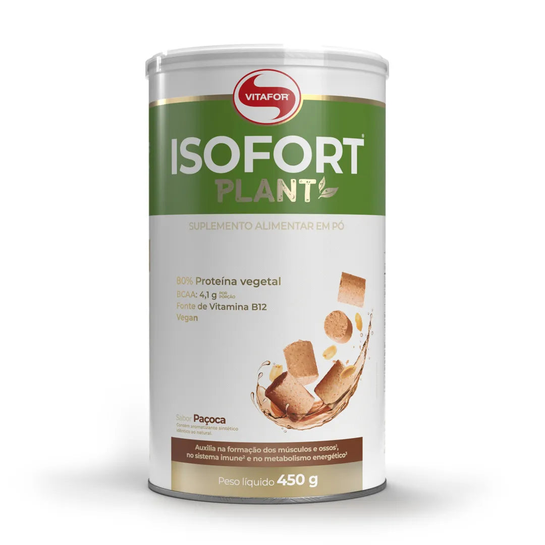 Proteína Vegetal - Isofort plant - 450g - Vitafor - HOTBODY