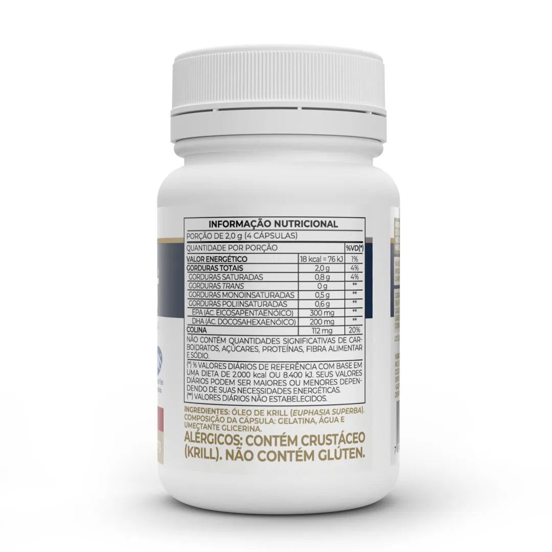 Ômega 3 - Krill Vit - Cápsulas - Vitafor - HOTBODY